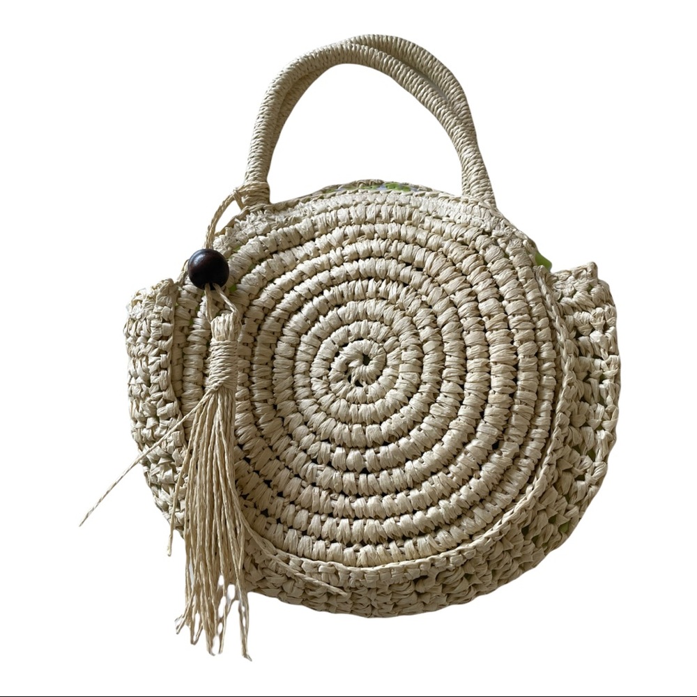 Woven Boho Beach bag by Solid & Striped